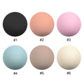 Pilates mini ball colour range including sage (4) and sand (5)